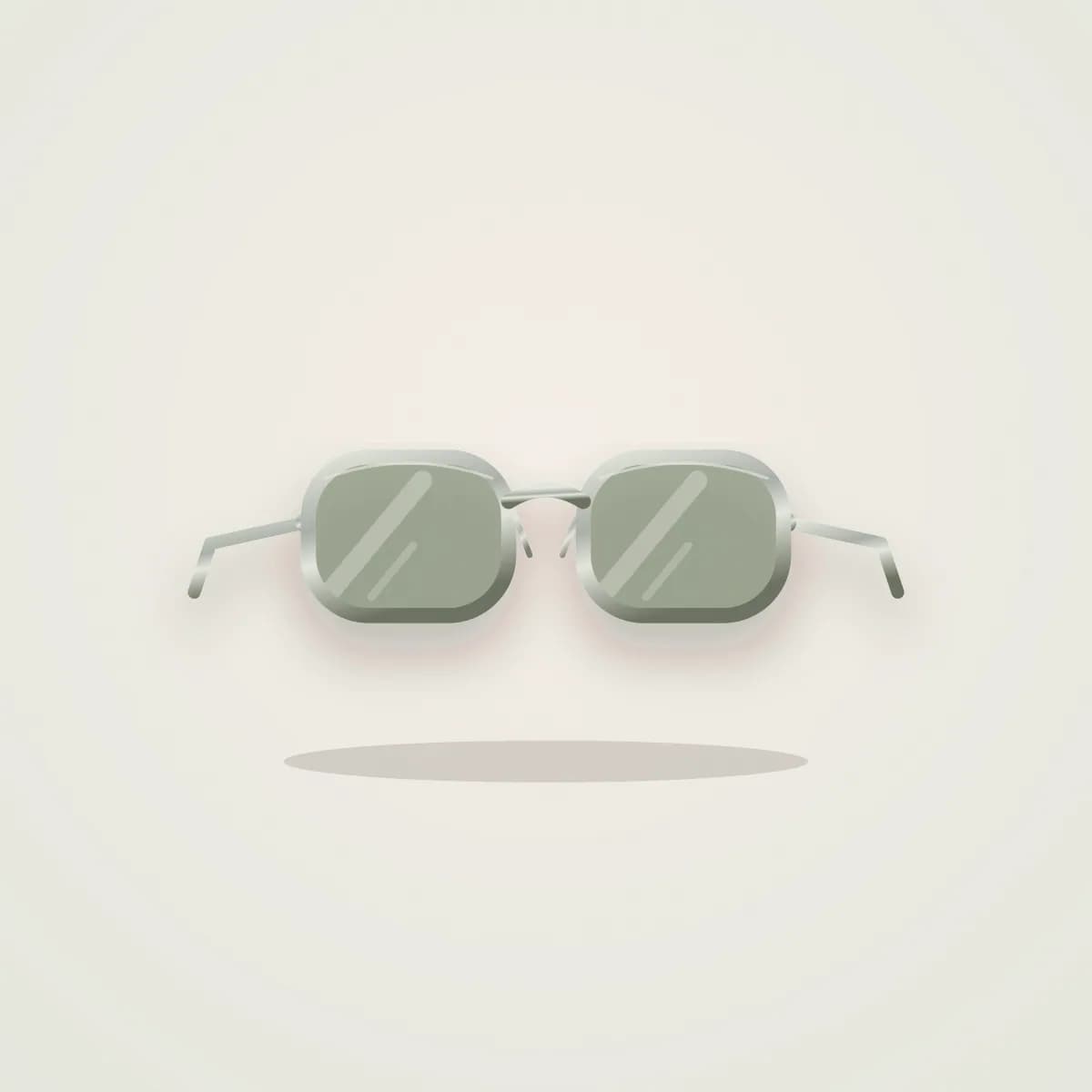 Aviator Salvia — vedere frontala a ramei si a lentilelor